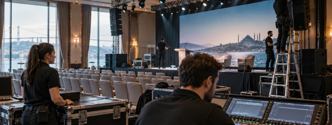 Event Production Turkey: Stage and Technical Equipment Guide